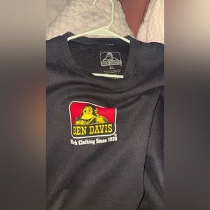 BLACK BEN DAVIS HOODIE XL